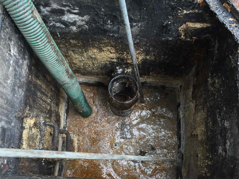 农科院隔油池清理